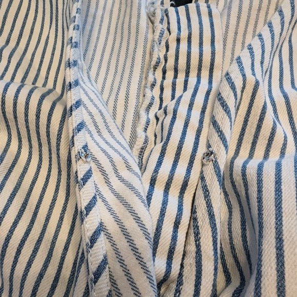 Point Sur by J.Crew Tailored Wide Leg Cotton Jumpsuit - Size 12 - Like New - Picture 5 of 11